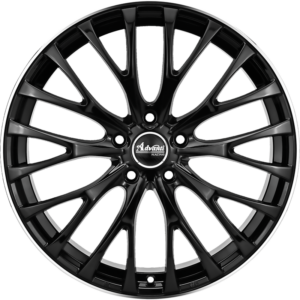 ADVANTI RACING Advanti Caesar, GLOSS BLACK LIP POLISHED (18X8.0 ET45 5X100)
