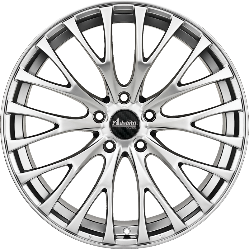 ADVANTI RACING Advanti Caesar S REAR, HYPER SILVER (19X9.5 ET30 5X120)