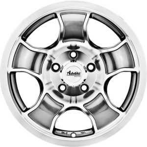 ADVANTI RACING Advanti Punch, GUN METAL FULL POLISHED (14X6.0 ET6 5X108)