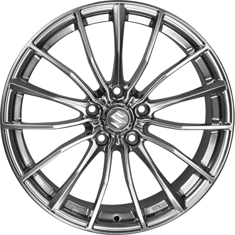 ORIGINAL AND OTHER Suzuki Kizashi Accessory Multi, TITANIUM MIRROR PAINT (18X8.0 ET50 5X114.3)