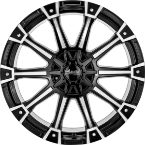 ADVANTI RACING Advanti Gorilla, GLOSS BLACK/FACE POLISHED (18X8.0 ET40 5X127)