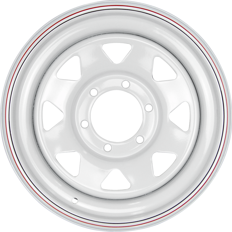 ADVANTI RACING Offroader Steel White, WHITE (16X8.0 ET-25 6X139.7)