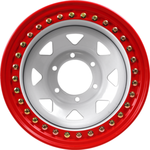 ADVANTI RACING Offroader Steel Bead-Lock White, WHITE (15X10.0 ET-44 6X139.7)