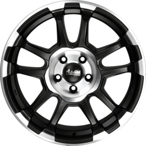 ADVANTI RACING Advanti Krawler 5, MATT BLACK LIP POLISHED (20X9.0 ET45 5X114.3)