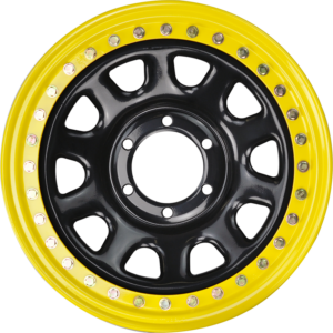 ADVANTI RACING Offroader Steel Black Bead Y, BLACK (16X7.0 ET7 6X139.7)