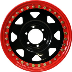 ADVANTI RACING Offroader Steel Bead-Lock Black, BLACK (15X10.0 ET-44 6X139.7)