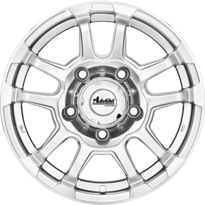ADVANTI RACING Advanti Krawler 5 Silver, MATT BLACK LIP POLISHED (20X9.0 ET45 5X150)
