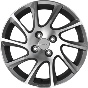 ORIGINAL AND OTHER Irmscher T-Spark, MATT GUNMETAL (16X6.0 ET35 5X105)