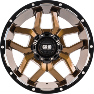 GRID Grid GD07 Gloss Bronze, GB/B (17X9.0 ET18 6X139.7)