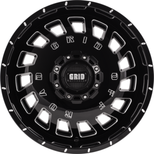 GRID Grid GD03 Gloss Black, GB (20X9.0 ET35 6X114.3)