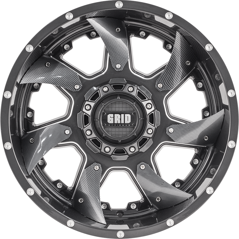 GRID Grid GD01 Gloss Graphite, GGM (18X9.0 ET18 6X139.7)