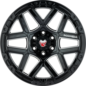 MAMBA Mamba M23 Gloss Black, GLOSS BLACK (20X9.0 ET12 6X139.7)