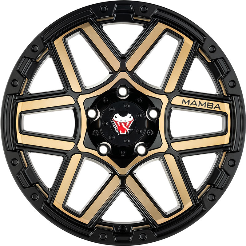 MAMBA Mamba M23 Matt Black Bronze, matt black bronze (18X9.0 ET12 5X150)