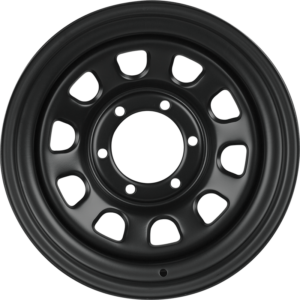 WILD LAND Wildland Steel D-Tech, MATT BLACK (16X7.0 ET-15 6X139.7)
