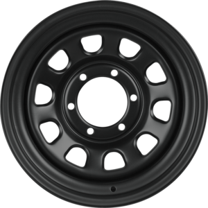 ADVANTI RACING Offroader Steel Black D-Hole, BLACK (16X8.0 ET0 6X139.7)