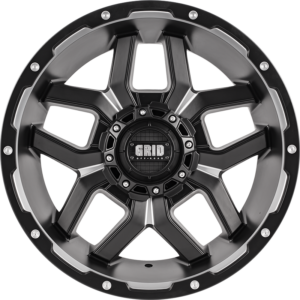GRID Grid GD07 Matt Black, MBM (17X9.0 ET35 6X139.7)