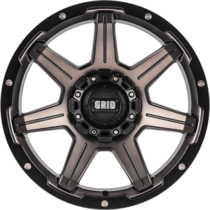 GRID Grid GD06 Dark Tint, MTD (20X9.0 ET35 6X139.7)