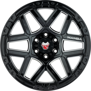 MAMBA Mamba M23 Gloss Black, GB (18X9.0 ET12 6X139.7)