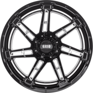 GRID Grid GD12 Gloss Black, GBM (18X9.0 ET35 6X114.3)