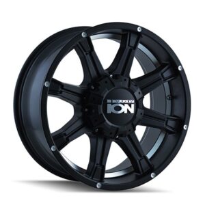 ION ION 196, 196 MATTE BLACK (18X9 ET18 8X165.1)