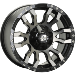 Diesel Florida, Machined Face Black Matt Grey tint (17X9 ET20 6X139.7)