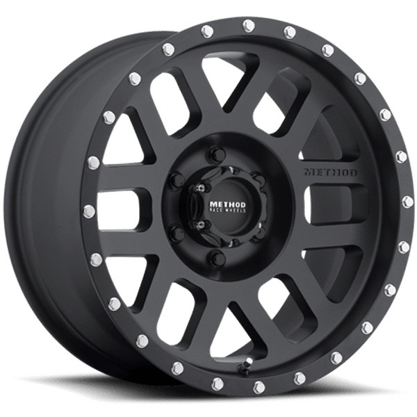 METHOD METHOD 306 MESH, 306 MESH MATTE BLACK (17X8.5 ET0 5X127)