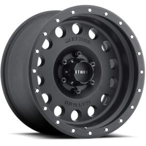 METHOD METHOD 307 HOLE, 307 HOLE MATTE BLACK (17X8.5 ET0 5X127)