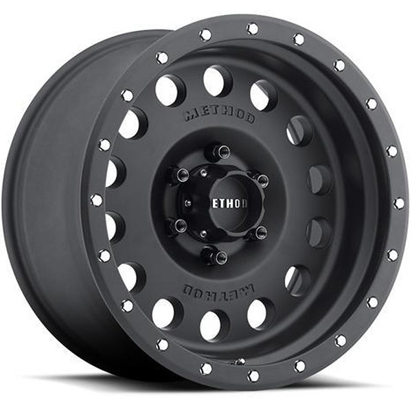 METHOD METHOD 307 HOLE, 307 HOLE MATTE BLACK (17X8.5 ET0 5X127)