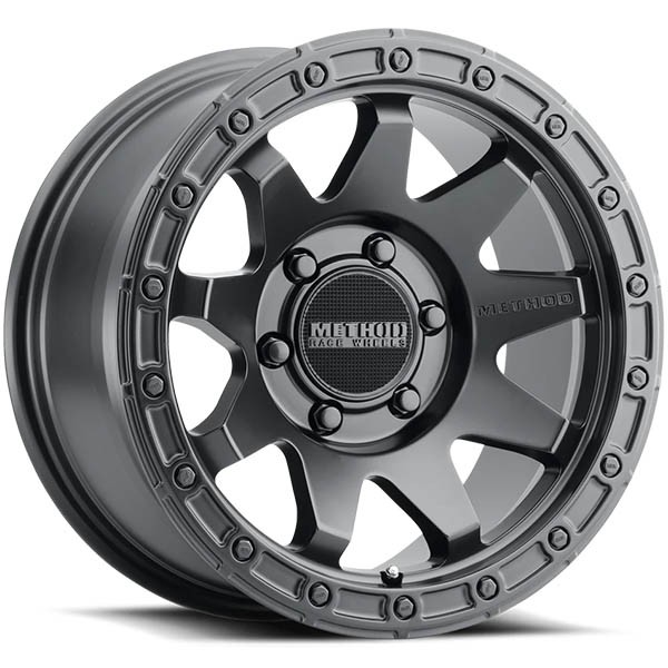 METHOD METHOD 317, 317 MATTE BLACK (17X8.5 ET0 6X139)