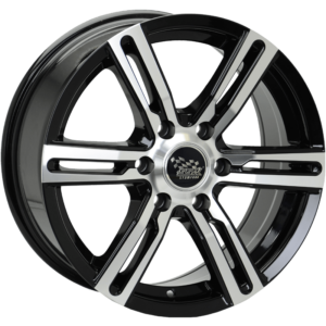 SSW Kargin, II Full Polish Black (16X7 ET25 6X139.7)