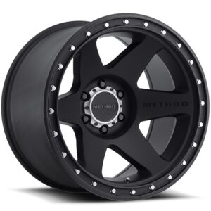 METHOD METHOD 610 CON 6, 610 CON 6 MATTE BLACK (20X10 ET-24 6X139.7)