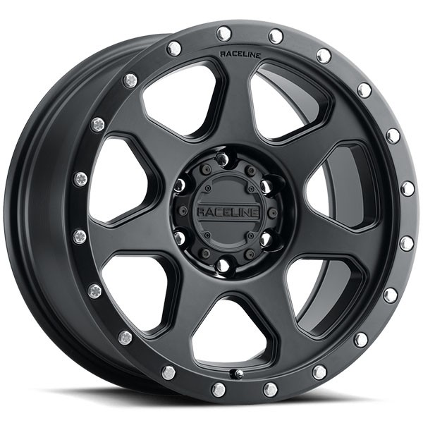 RACELINE RACELINE 7X, 7X SATIN BLACK (17X8.5 ET18 6X139.7)