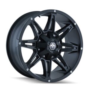 MAYHEM MAYHEM RAMPAGE, RAMPAGE MATTE BLACK (17X9 ET18 5X114.3)