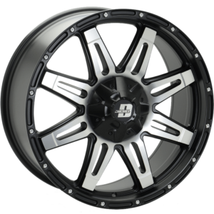 Diesel Renegade V2, Machined Face Black Matt (20X9 ET35 6X139.7)