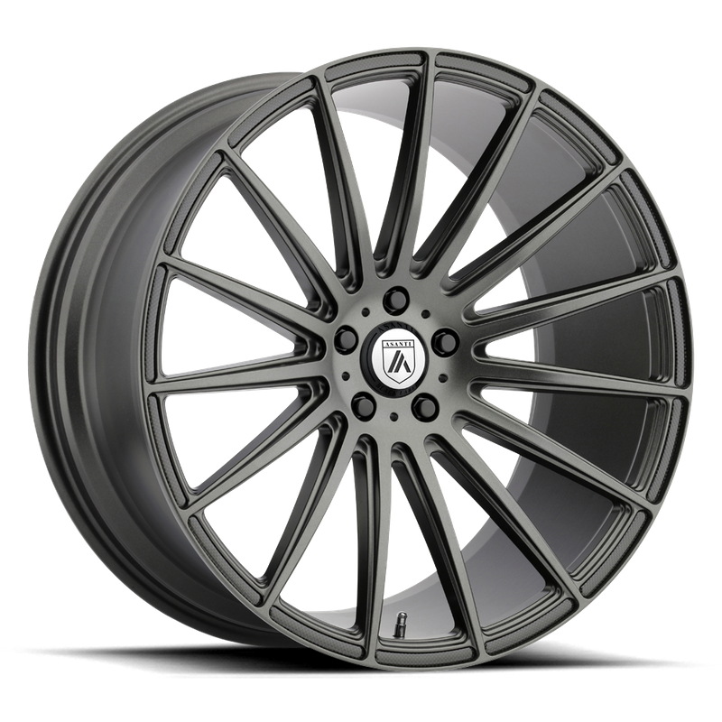 Asanti Black ABL-14 POLARIS, Matte Graphite (10.5X20 ET38 5x114.3 d72.6)