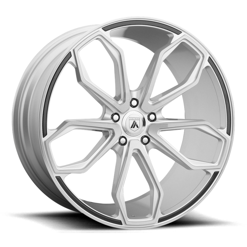 Asanti Black ABL-19 ATHENA, Brushed Silver (10X20 ET40 5x120 d74.1)