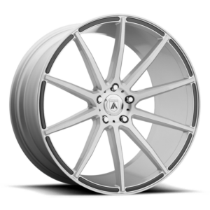 Asanti Black ABL-20 ARIES, Brushed Silver (8.5X20 ET38 5x114.3 d72.6)