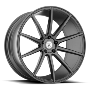 Asanti Black ABL-20 ARIES, Matte Graphite (10.5X22 ET35 5x114.3 d72.6)
