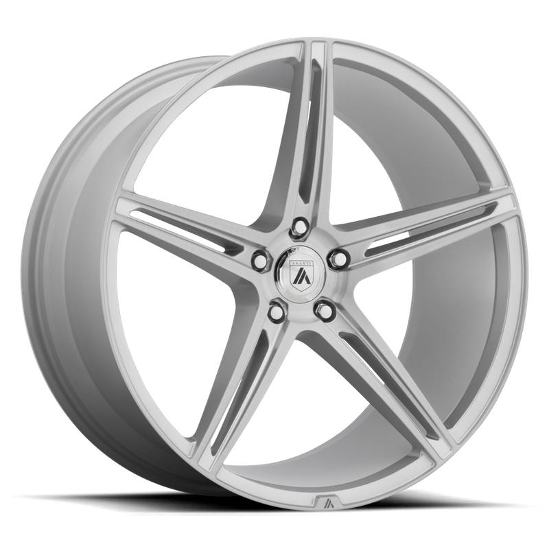 Asanti Black ABL-22 ALPHA 5, Brushed Silver (9X20 ET15 5x115 d72.6)