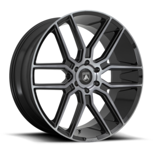 Asanti Black ABL-28 BARON, Gloss Black With Gray Tint (9X20 ET30 6x139.7 d100.5)