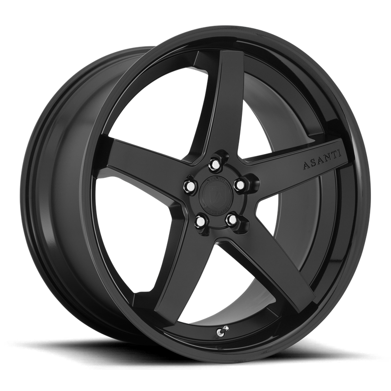 Asanti Black ABL31 REGAL, Satin Black Gloss Black Lip (10.5X20 ET38 5x114.3 d72.6)