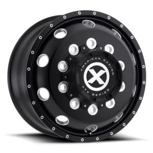 ATX AO400 BAJA, Gloss Black Milled - Front (9X22.5 ET152 10x285.75 d220.1)