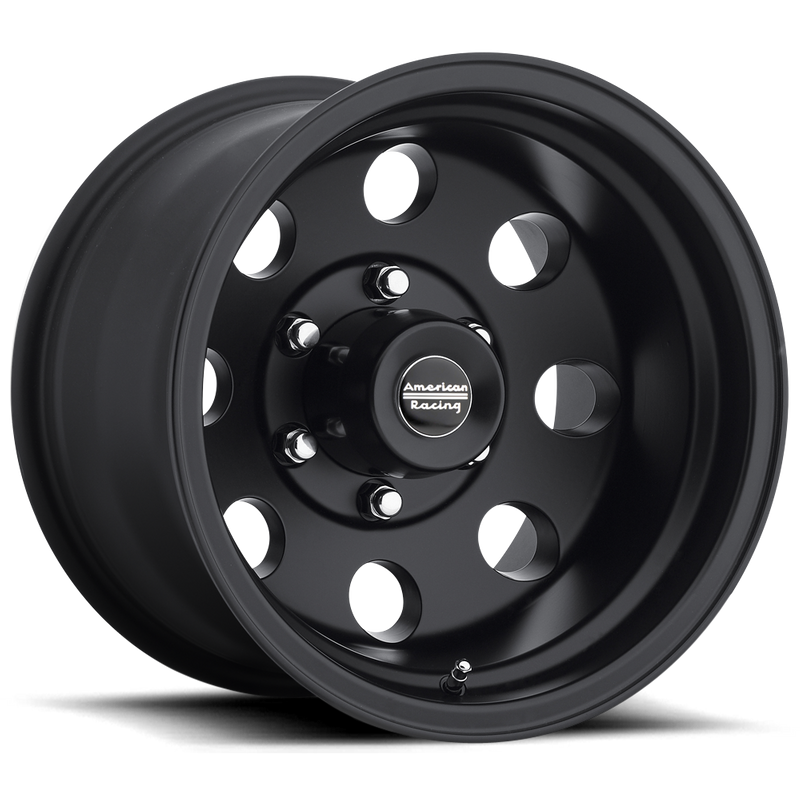 American Racing AR172 BAJA, Satin Black (8X15 ET-19 5x120.65 d83.06)