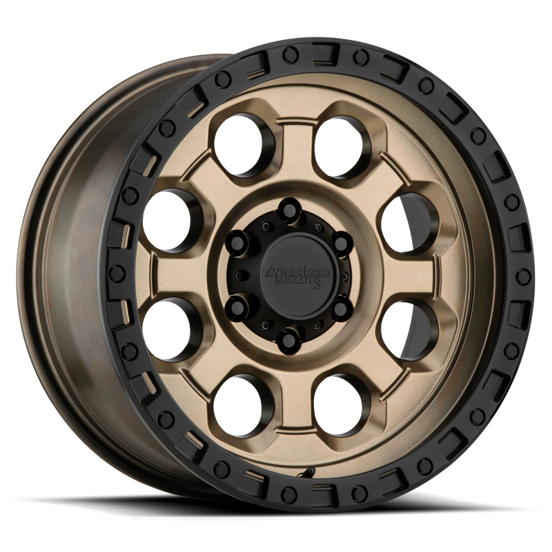 American Racing AR201, Matte Bronze Black Lip (9X17 ET-12 5x127 d78.3)