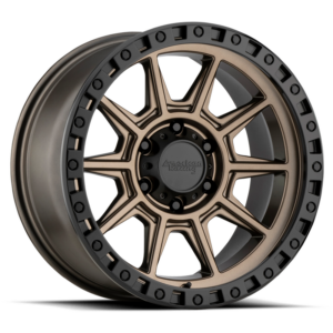American Racing AR202, Matte Bronze Black Lip (9X17 ET-12 8x165.1 d125.5)