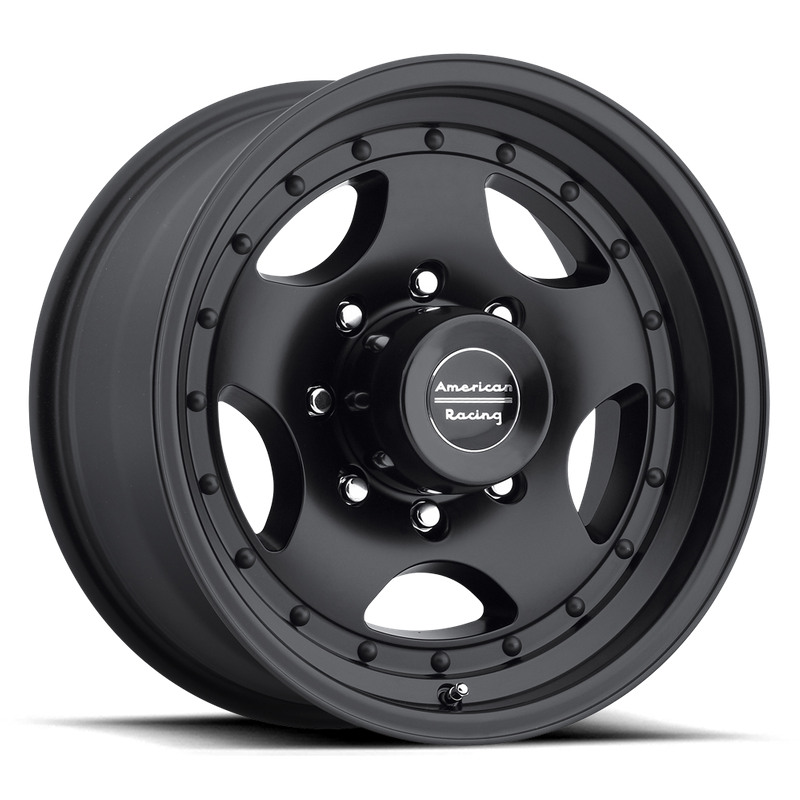 American Racing AR23, Satin Black (8X15 ET-19 5x127 d83.06)