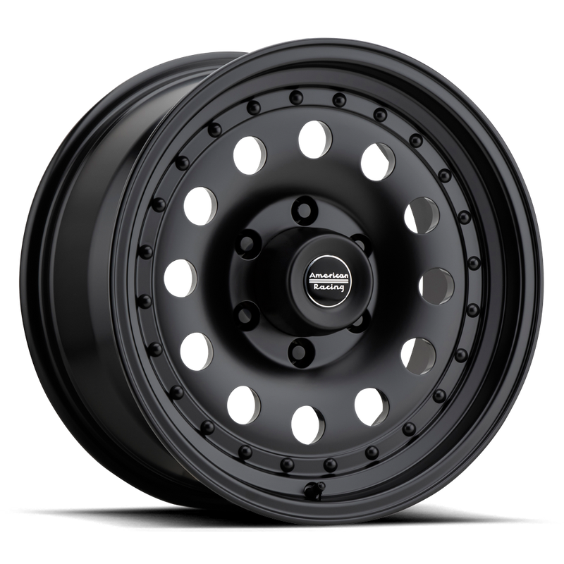 American Racing AR62 OUTLAW II, Satin Black (8X18 ET18 5x139.7 d78.1)