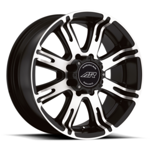 American Racing AR708, Matte Black Machined (8.5X17 ET0 5x127 d78.3)