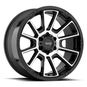 American Racing AR933 INTAKE, Gloss Black Machined (20x9 ET0 5x127)