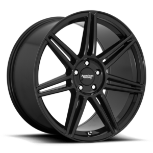 American Racing AR935 REDLINE, Gloss Black (18x8 ET38 5x114.3)